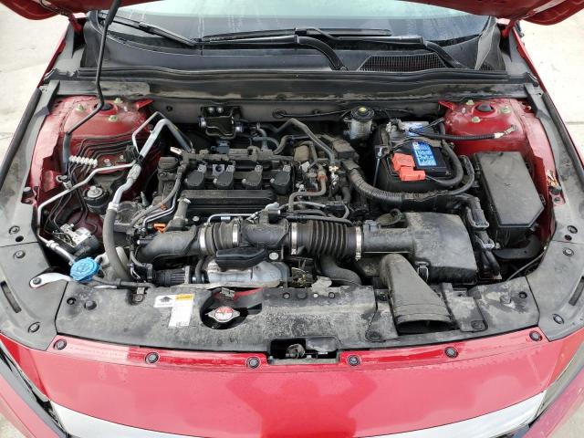 1HGCV1F33MA022193 - 2021 HONDA ACCORD SPORT RED photo 11