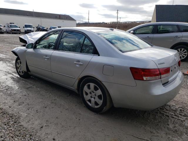 5NPET46F58H325855 - 2008 HYUNDAI SONATA GLS SILVER photo 2