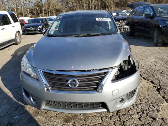 3N1AB7AP8DL689865 - 2013 NISSAN SENTRA S SILVER photo 5