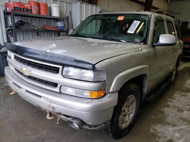 1GNEK13T85R167812 - 2005 CHEVROLET TAHOE K1500 BEIGE photo 1