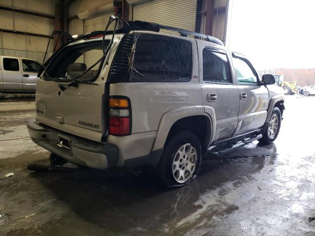 1GNEK13T85R167812 - 2005 CHEVROLET TAHOE K1500 BEIGE photo 3