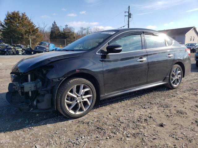 3N1AB7AP8FY258688 - 2015 NISSAN SENTRA S BLACK photo 1