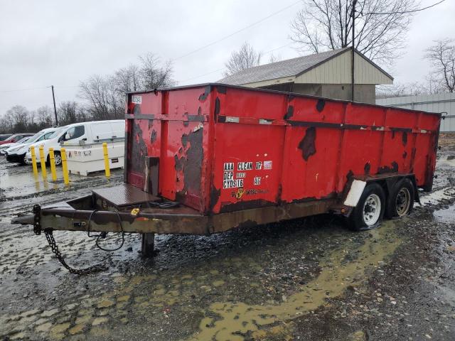 58CB1DD28GC004424 - 2016 BWIS TRAILER RED photo 1