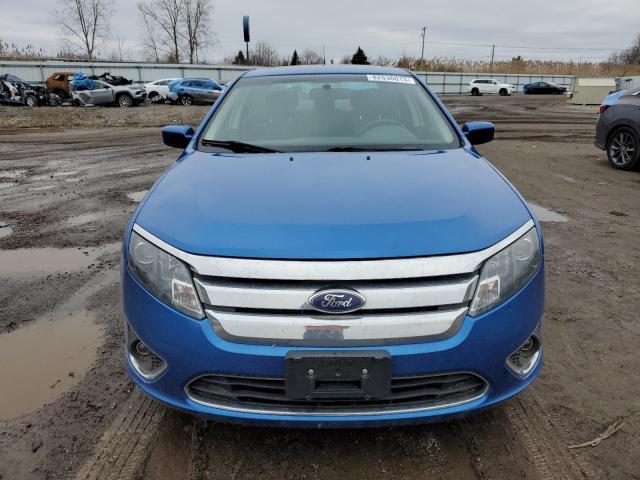 3FAHP0HA8BR120214 - 2011 FORD FUSION SE BLUE photo 5