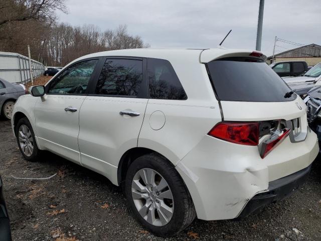 5J8TB1H22BA003452 - 2011 ACURA RDX WHITE photo 2