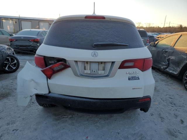 5J8TB1H22BA003452 - 2011 ACURA RDX WHITE photo 6