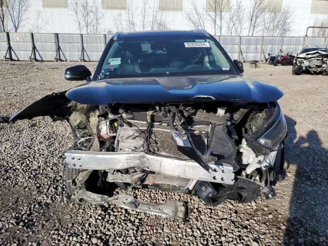 5TDGZRBH5NS246025 - 2022 TOYOTA HIGHLANDER XLE BLACK photo 5