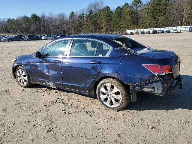 1HGCP26749A147990 - 2009 HONDA ACCORD EX BLUE photo 2