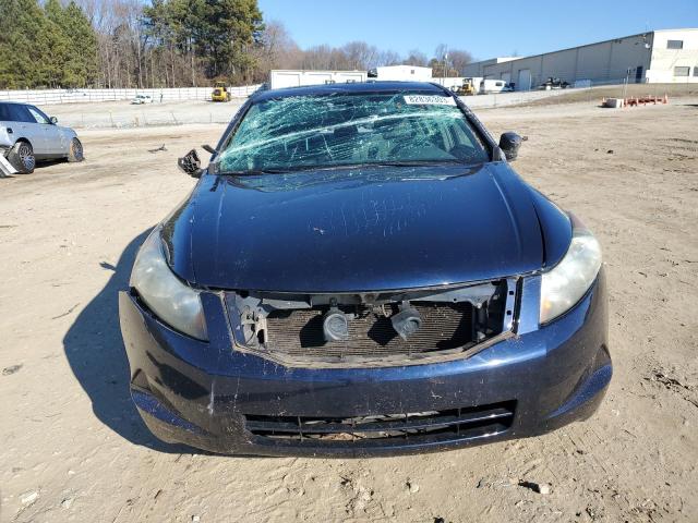 1HGCP26749A147990 - 2009 HONDA ACCORD EX BLUE photo 5