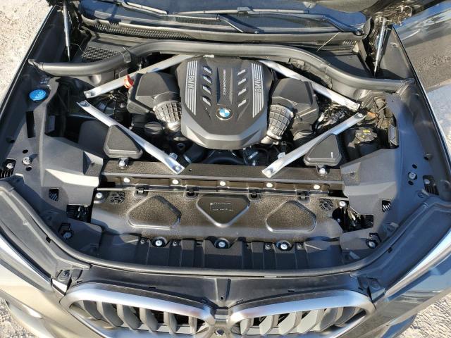 5UXCY8C02LLE40564 - 2020 BMW X6 M50I GRAY photo 12