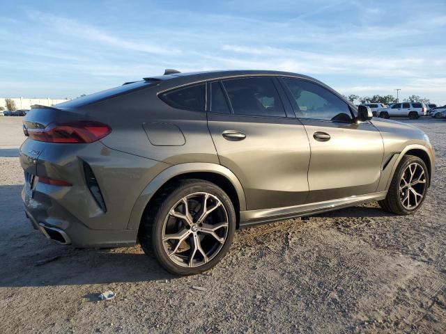 5UXCY8C02LLE40564 - 2020 BMW X6 M50I GRAY photo 3
