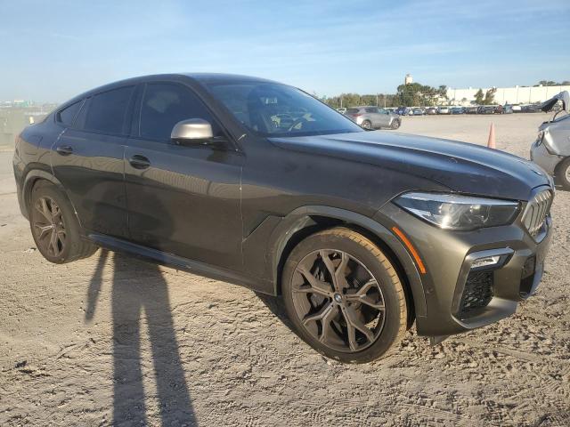 5UXCY8C02LLE40564 - 2020 BMW X6 M50I GRAY photo 4