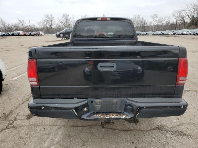 1B7GG42N62S508636 - 2002 DODGE DAKOTA SLT BLACK photo 6