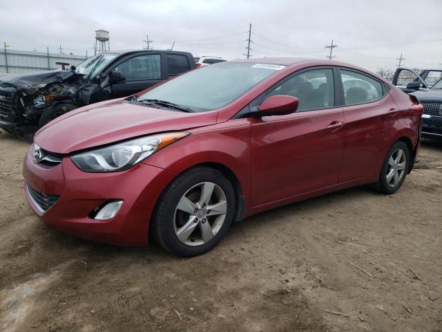 5NPDH4AE1DH252151 - 2013 HYUNDAI ELANTRA GLS RED photo 1