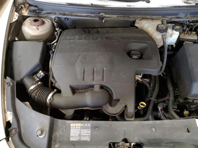 1G1ZC5E07CF322844 - 2012 CHEVROLET MALIBU 1LT 金色 照片 11