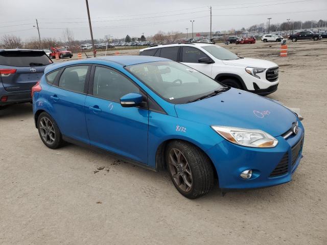 1FADP3K29EL370887 - 2014 FORD FOCUS SE BLUE photo 4