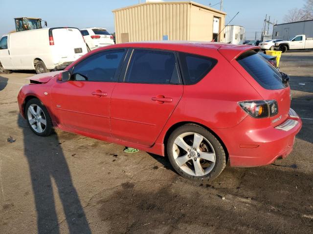 JM1BK343861520037 - 2006 MAZDA 3 HATCHBACK RED photo 2