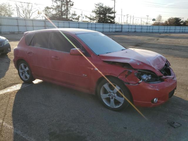 JM1BK343861520037 - 2006 MAZDA 3 HATCHBACK RED photo 4