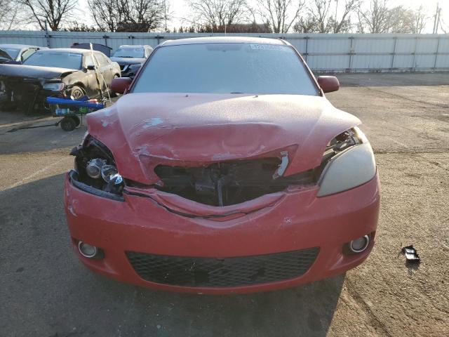 JM1BK343861520037 - 2006 MAZDA 3 HATCHBACK RED photo 5