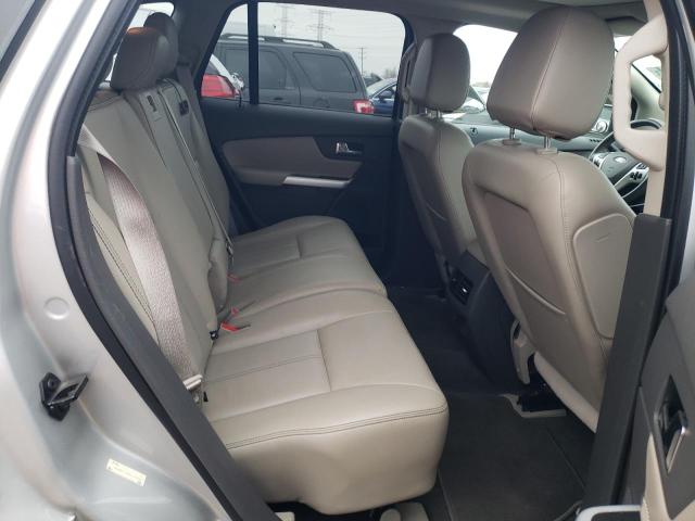2FMDK4JC2DBB47674 - 2013 FORD EDGE SEL SILVER photo 10