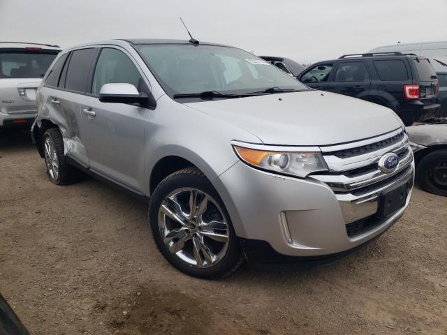 2FMDK4JC2DBB47674 - 2013 FORD EDGE SEL SILVER photo 4