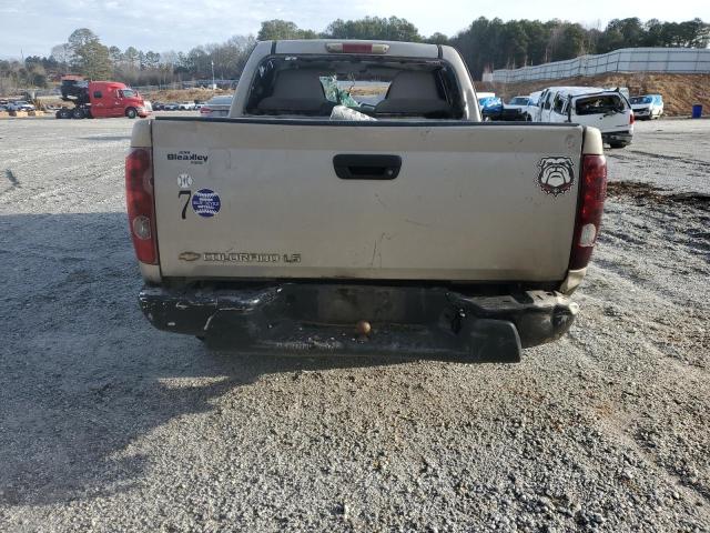 1GCCS136048108607 - 2004 CHEVROLET COLORADO TAN photo 6