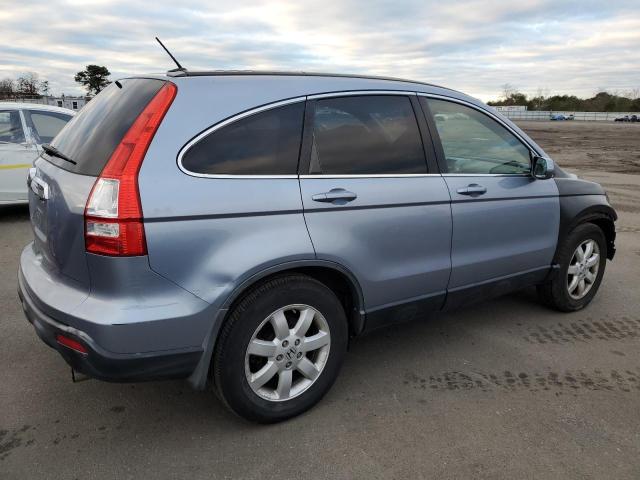 JHLRE48767C024624 - 2007 HONDA CR-V EXL BLUE photo 3