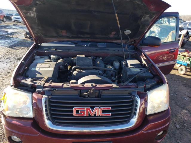 1GKDT13S922485052 - 2002 GMC ENVOY MAROON photo 11