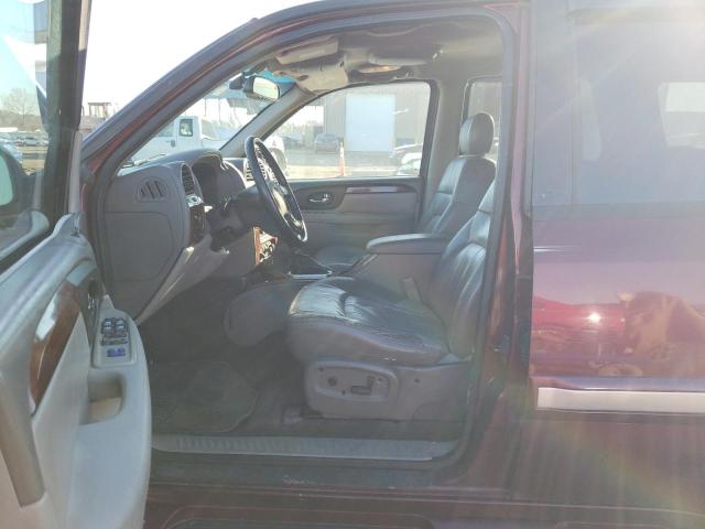 1GKDT13S922485052 - 2002 GMC ENVOY MAROON photo 7