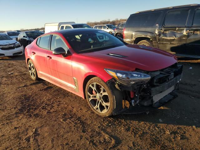 KNAE55LC6J6028472 - 2018 KIA STINGER GT2 RED photo 4