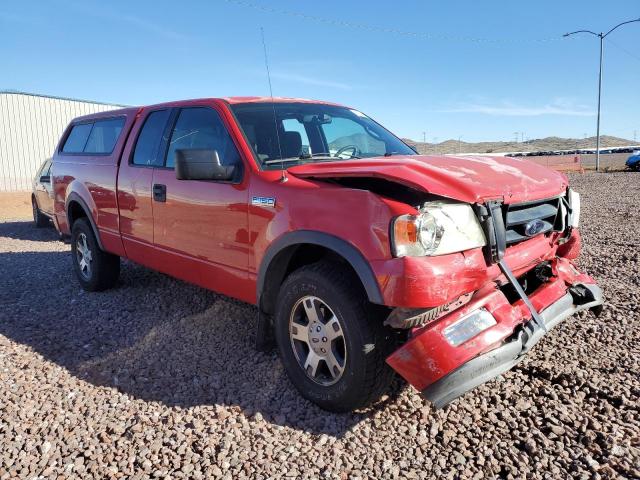 1FTPX14584NA11729 - 2004 FORD F150 RED photo 4