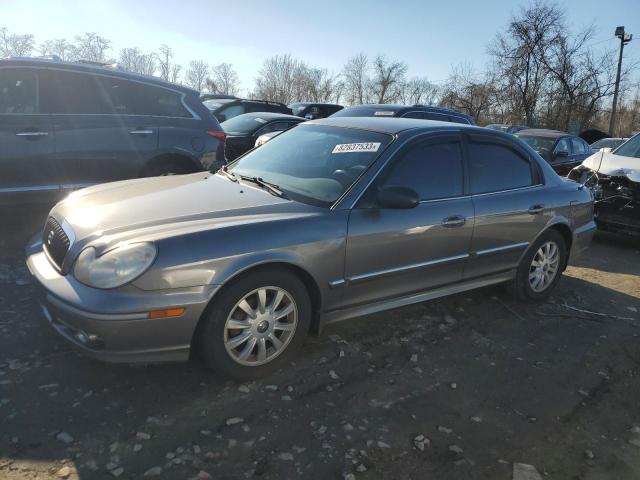 KMHWF35H24A080390 - 2004 HYUNDAI SONATA GLS GRAY photo 1