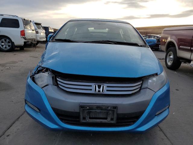 JHMZE2H76AS015404 - 2010 HONDA INSIGHT EX BLUE photo 5