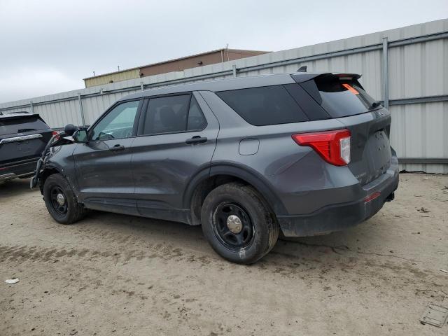 1FM5K8AB3PGA34395 - 2023 FORD EXPLORER POLICE INTERCEPTOR GRAY photo 2