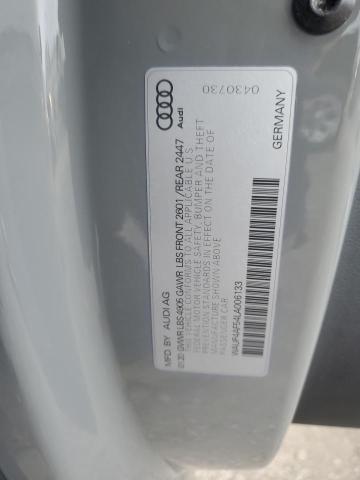 WAUP4AF54LA006133 - 2020 AUDI S5 PREMIUM PLUS ვერცხლისფერი ფოტო 12