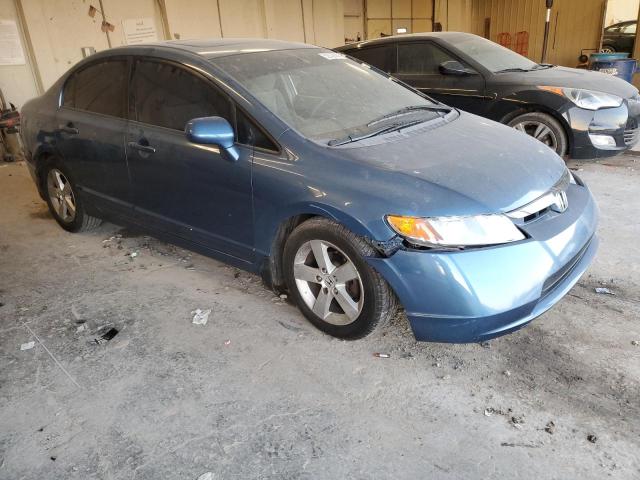 1HGFA16807L083871 - 2007 HONDA CIVIC EX BLUE photo 4