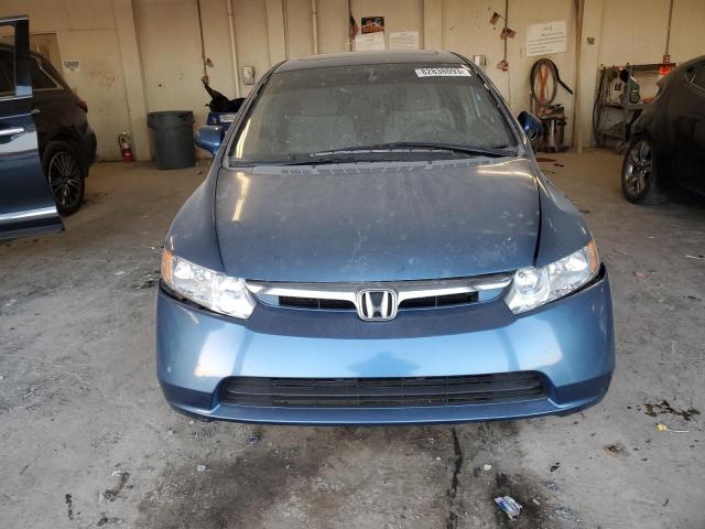 1HGFA16807L083871 - 2007 HONDA CIVIC EX BLUE photo 5