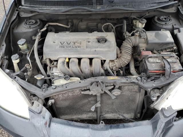 2T1KR32E18C686639 - 2008 TOYOTA COROLLA MA XR BLACK photo 11