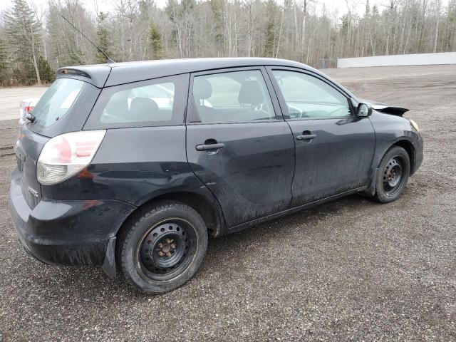 2T1KR32E18C686639 - 2008 TOYOTA COROLLA MA XR BLACK photo 3