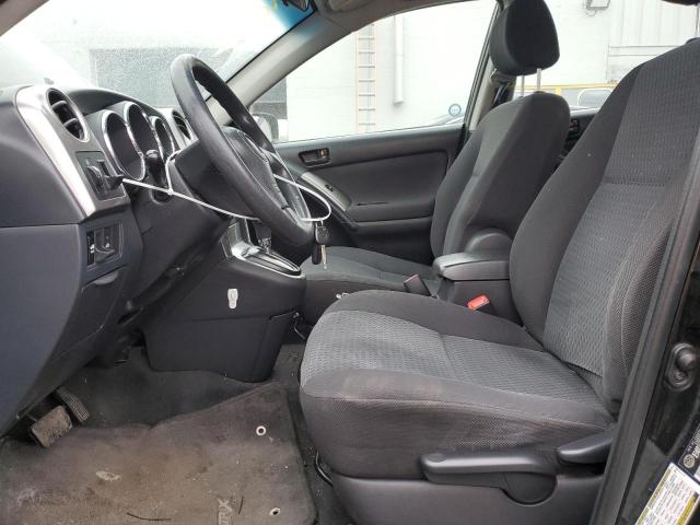 2T1KR32E18C686639 - 2008 TOYOTA COROLLA MA XR BLACK photo 7