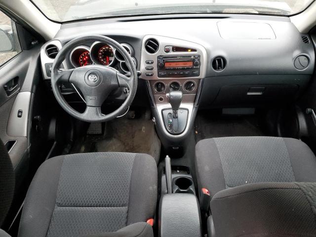 2T1KR32E18C686639 - 2008 TOYOTA COROLLA MA XR BLACK photo 8