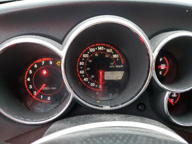 2T1KR32E18C686639 - 2008 TOYOTA COROLLA MA XR BLACK photo 9