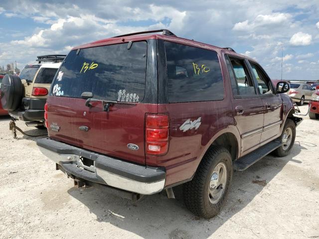 1FMPU18L3WLB06873 - 1998 FORD EXPEDITION MAROON photo 4