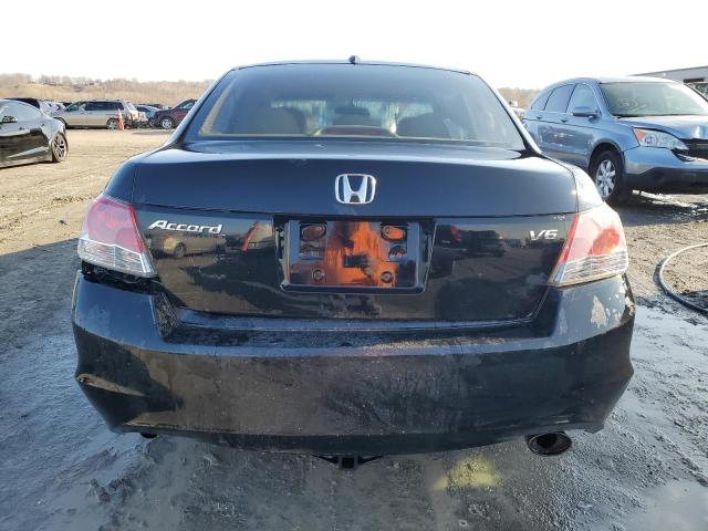 1HGCP368X8A088070 - 2008 HONDA ACCORD EXL BLACK photo 6