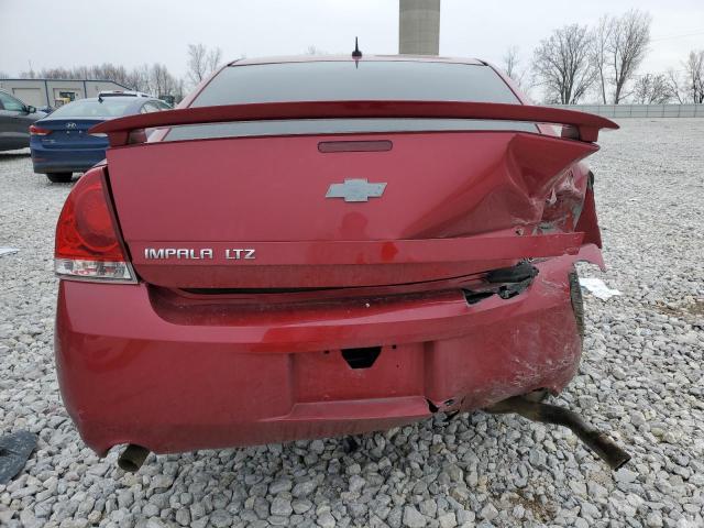 2G1WC5E31D1171358 - 2013 CHEVROLET IMPALA LTZ RED photo 6