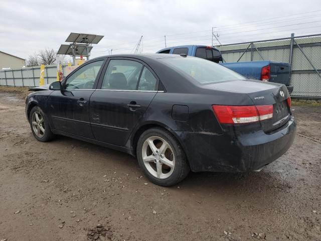 5NPEU46F67H250644 - 2007 HYUNDAI SONATA SE BLACK photo 3