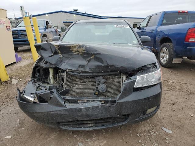 5NPEU46F67H250644 - 2007 HYUNDAI SONATA SE BLACK photo 5