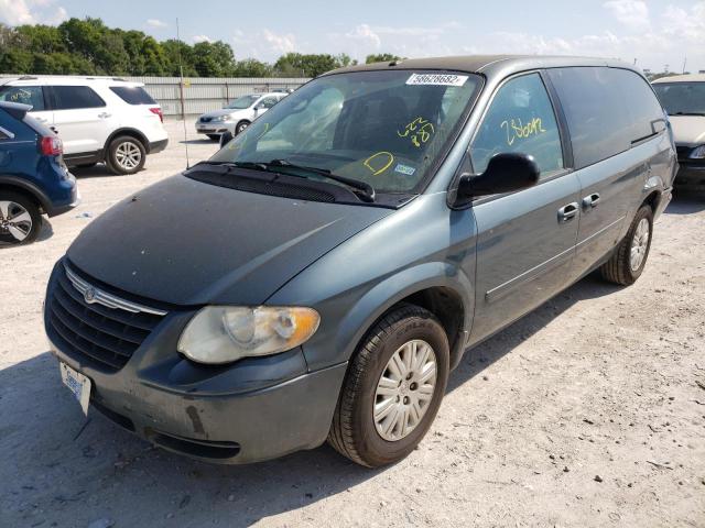 2A4GP44R76R622887 - 2006 CHRYSLER TOWN & COU LX GRAY photo 2