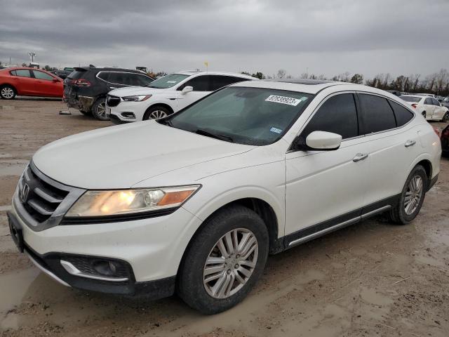 5J6TF3H53DL005236 - 2013 HONDA CROSSTOUR EXL WHITE photo 1