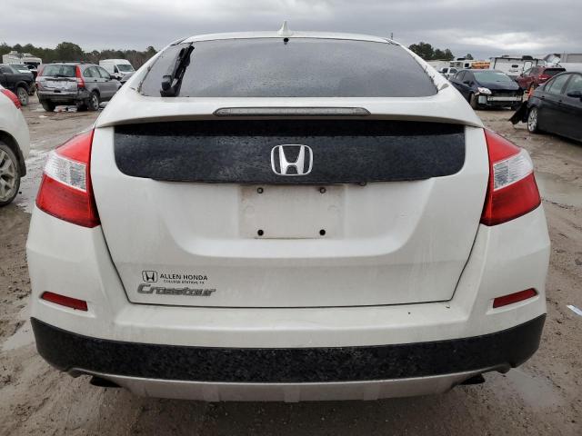 5J6TF3H53DL005236 - 2013 HONDA CROSSTOUR EXL WHITE photo 6